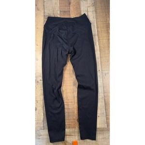 Halara Women's Black High Waisted Leggings Size M Nylon Stretch Athletic NWT
